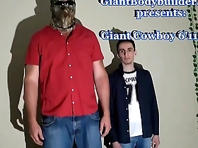 The giant cow boy, 6'11