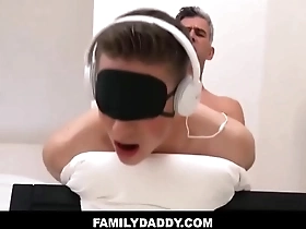 Familydaddy - hot boy twink step son tied up and fucked by step dad - britain westbury, legrand wolf
